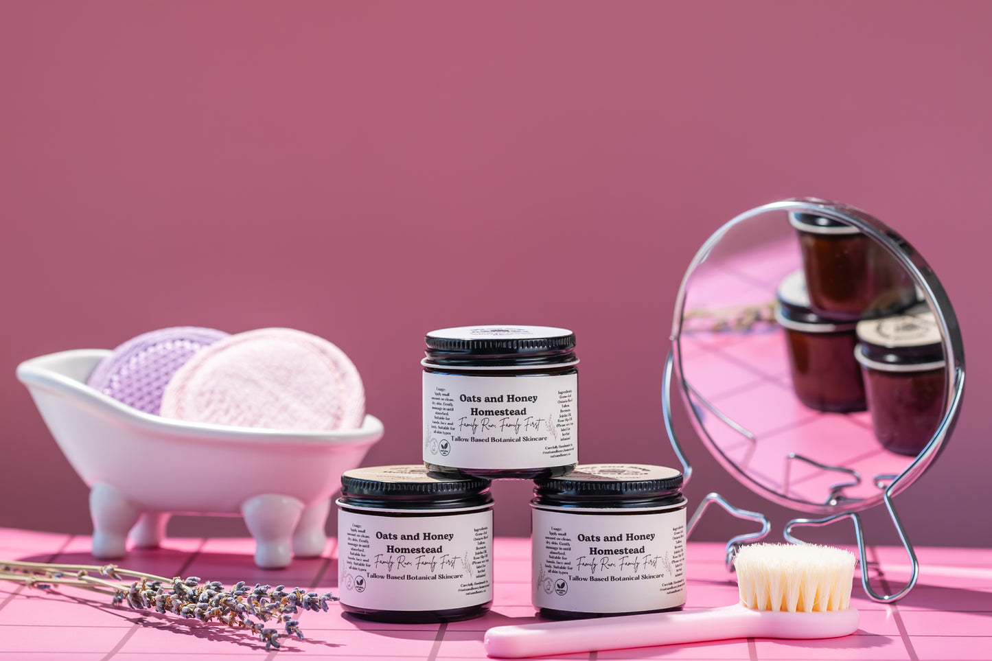 Chamomile and Vanilla Bean Whipped Tallow