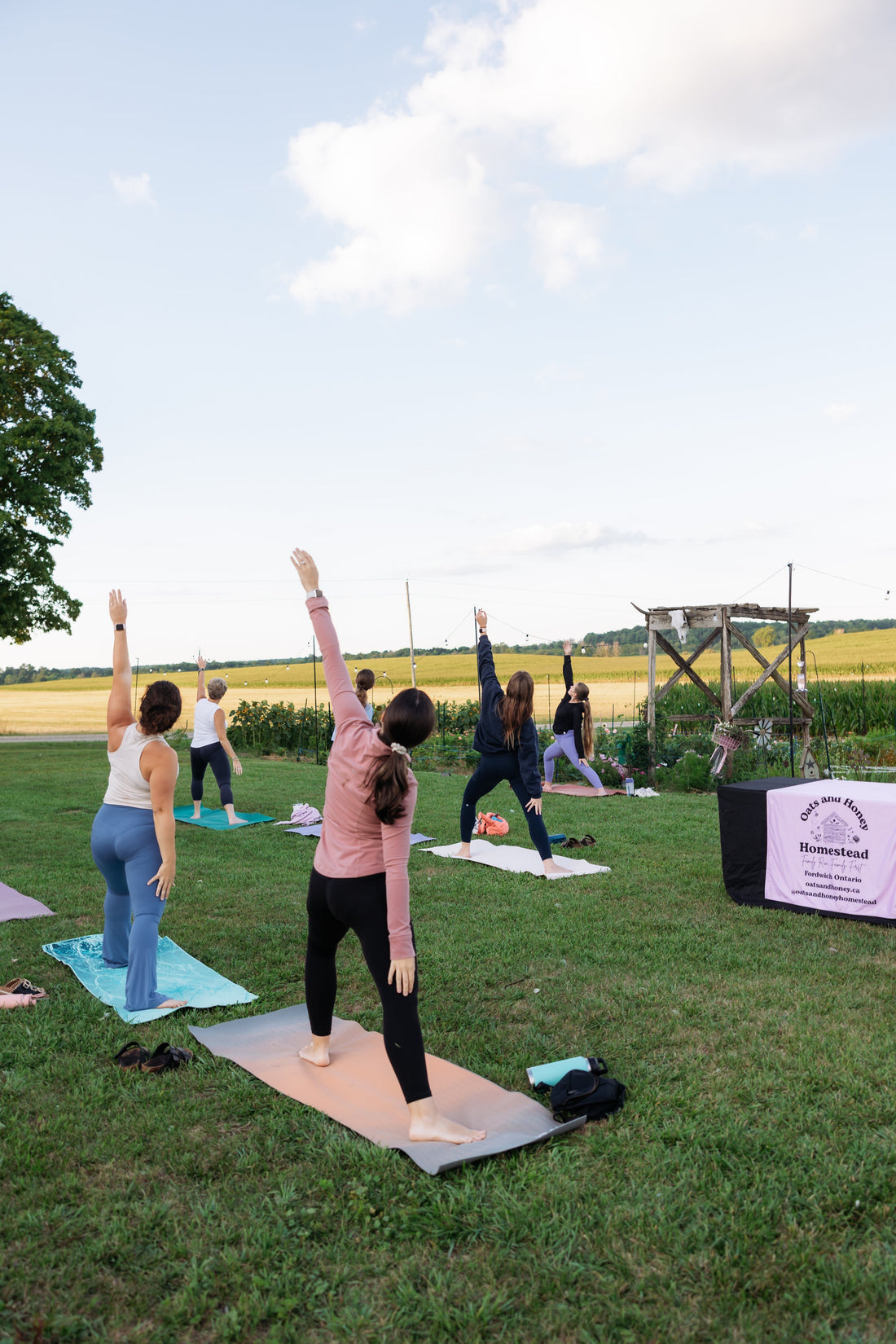 Yoga at The Farm