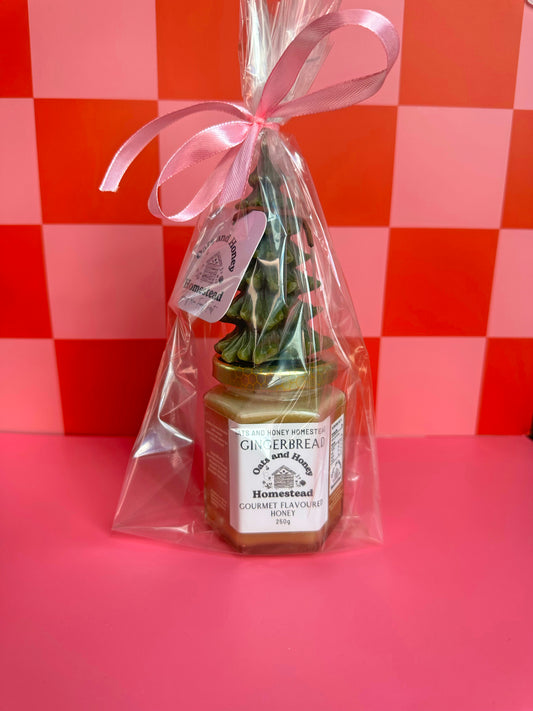 Green Tree & Honey Gift Set