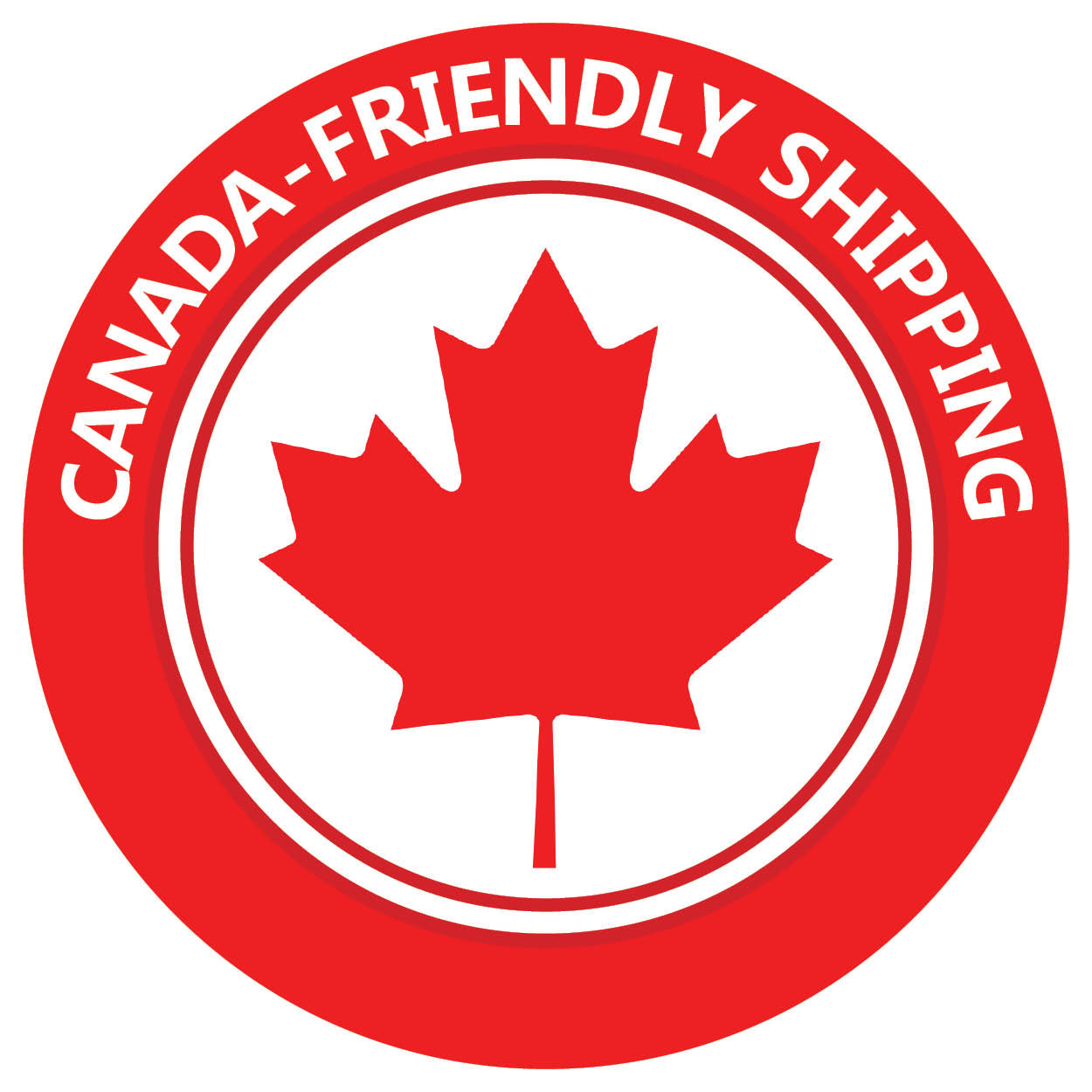 Flat rate shipping within Canada