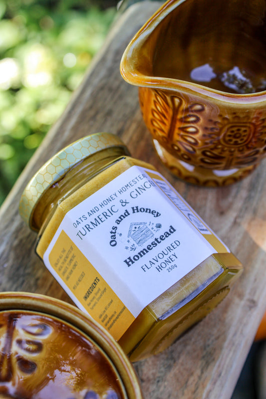Turmeric and Ginger Honey