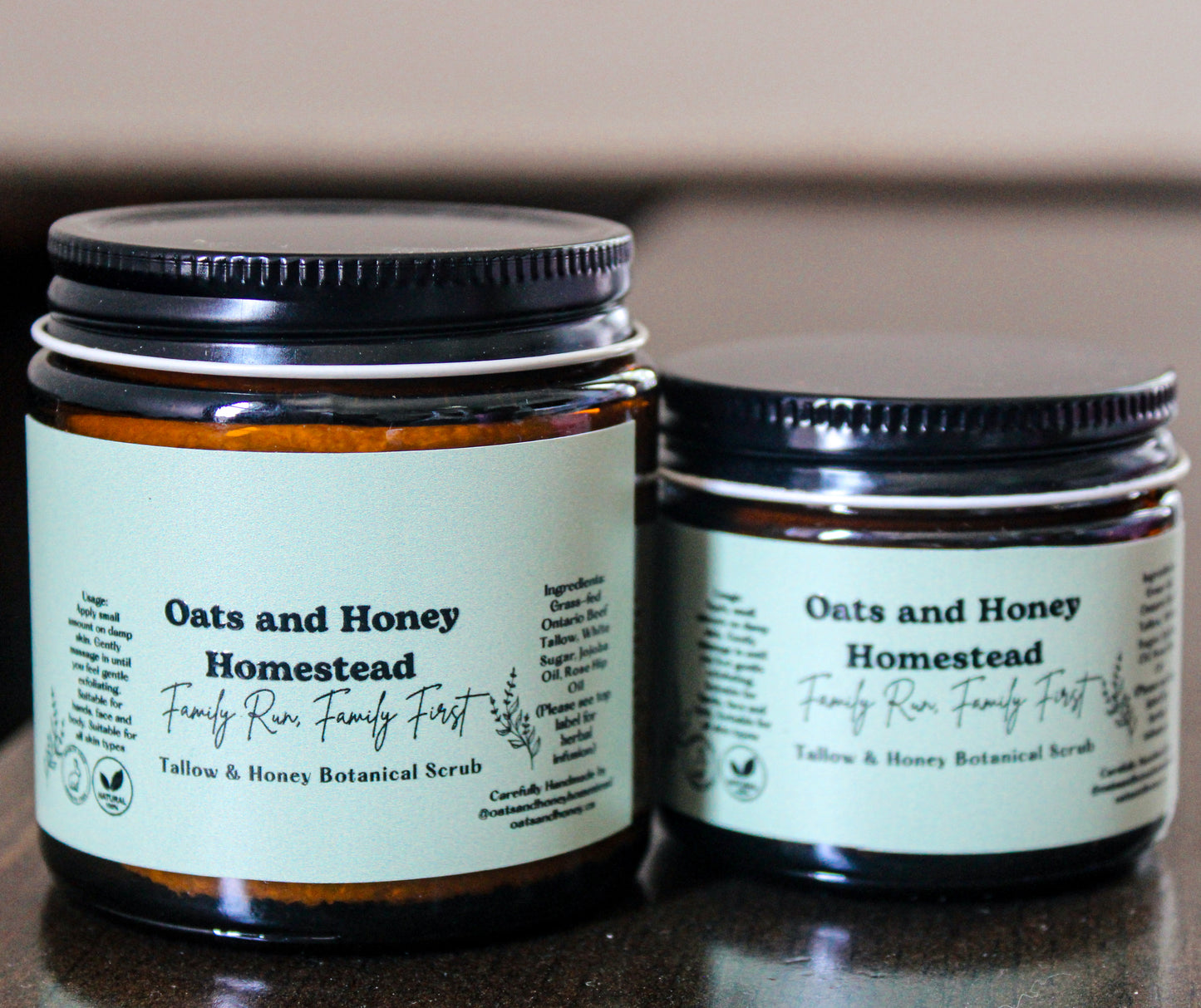 Tallow & Honey Scrub
