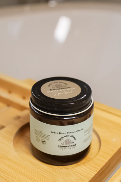 Coffee and Cocoa Tallow Scrub