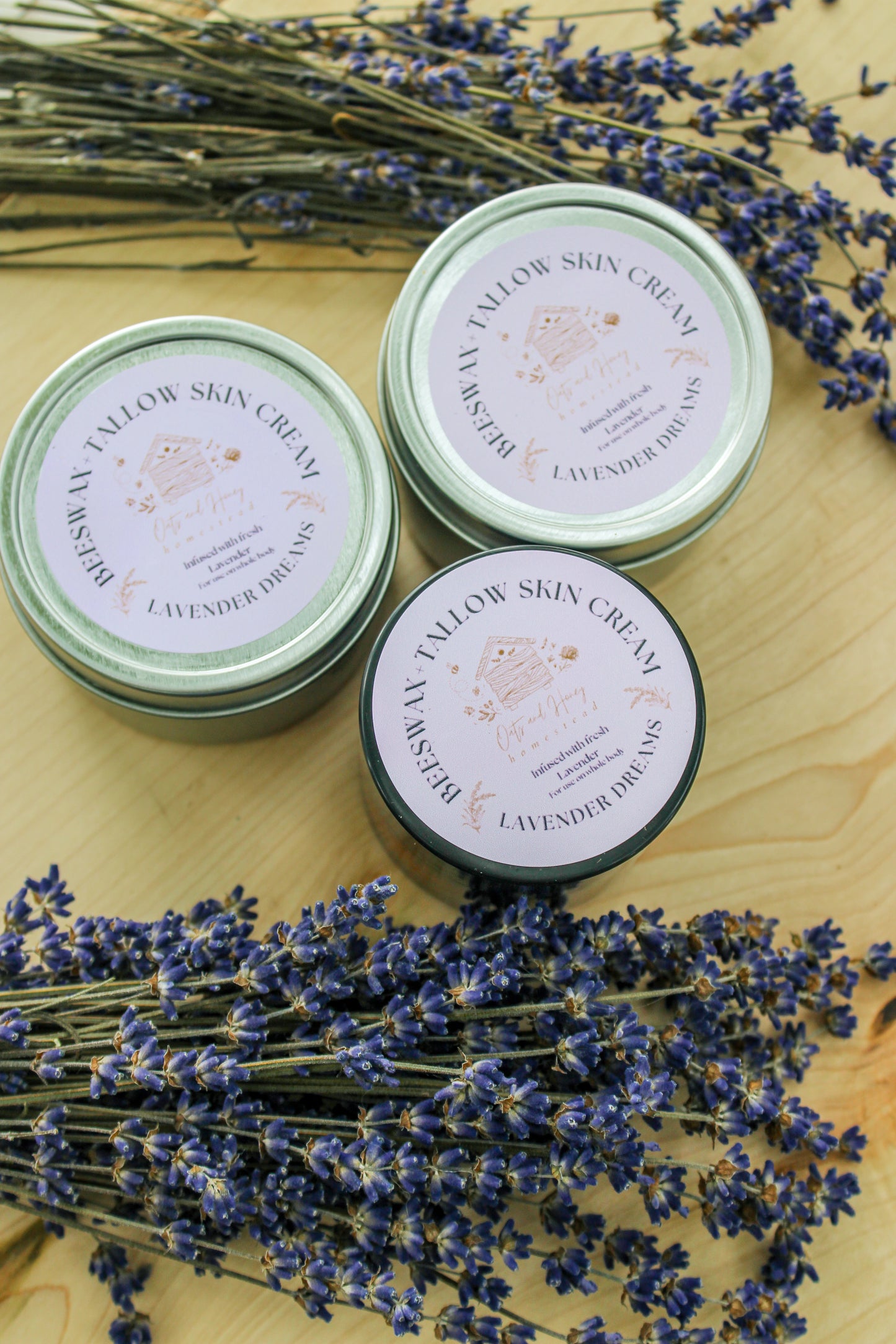 Tallow + Beeswax Cream: Lavender