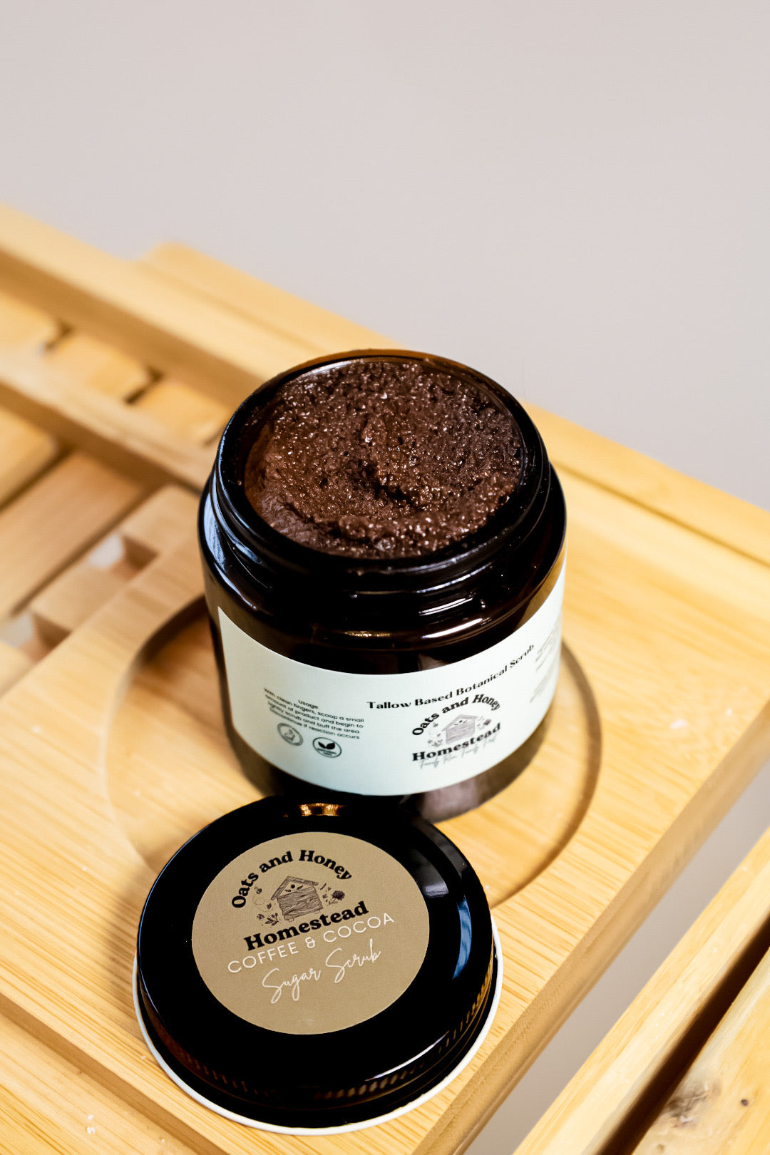 Coffee and Cocoa Tallow Scrub