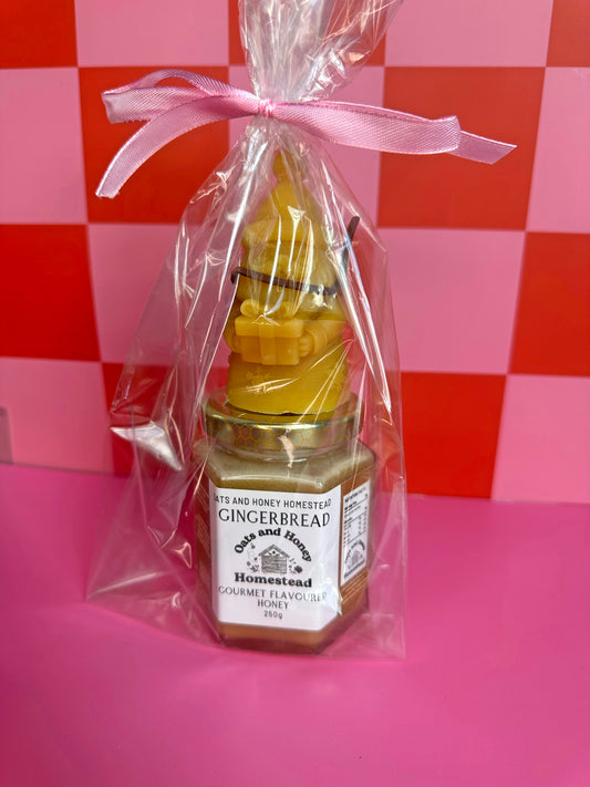 Santa and Honey Gift Set
