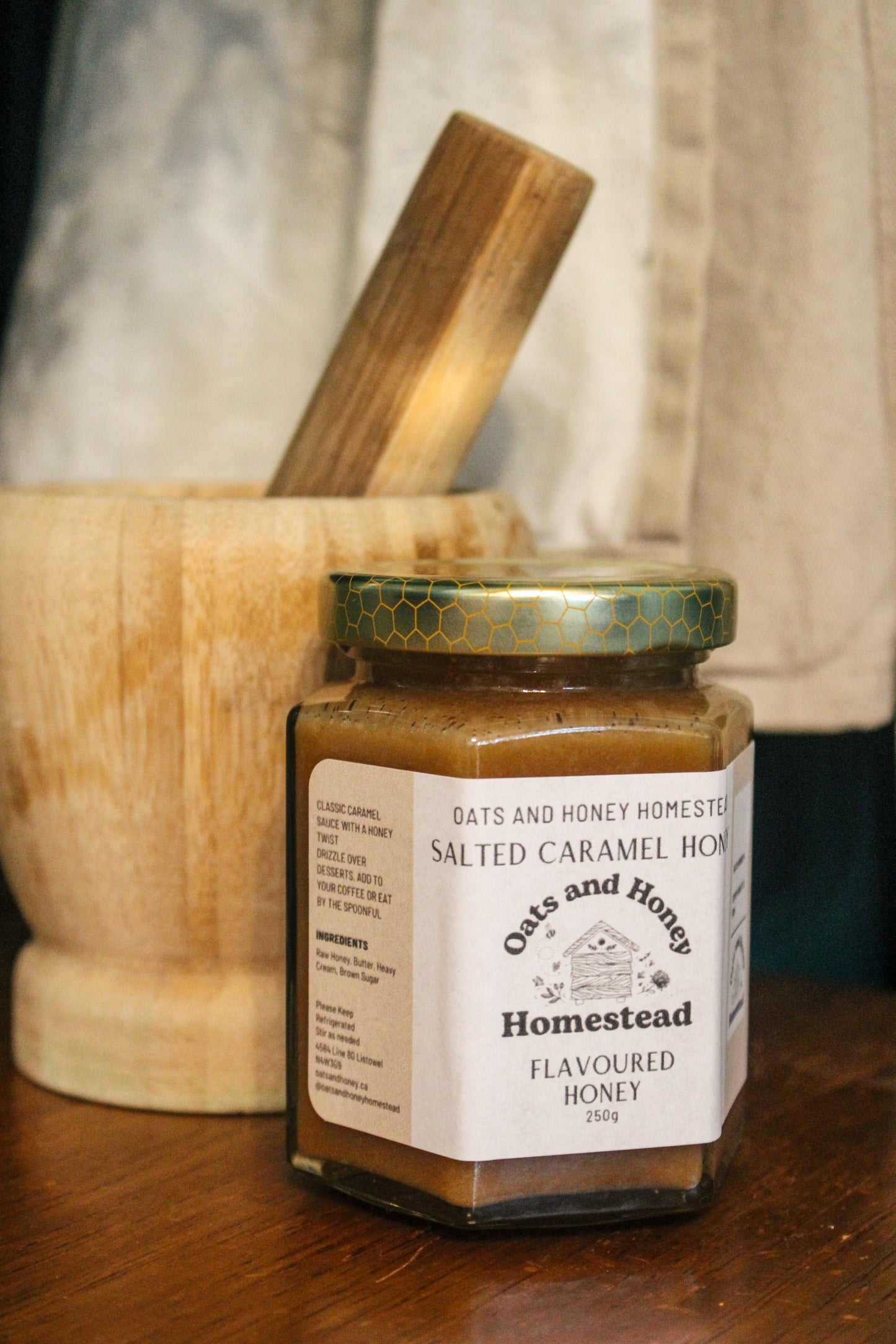 Salted Caramel Honey Sauce