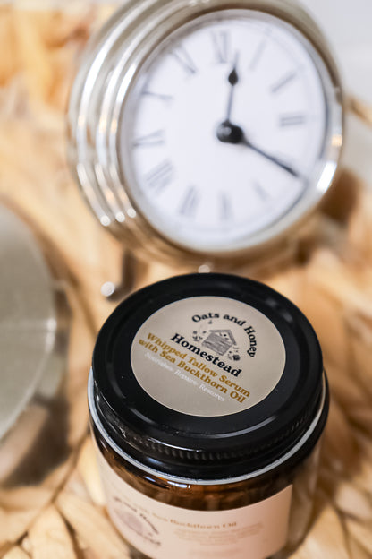 Whipped Tallow Serum with Sea Buckthorn Oil