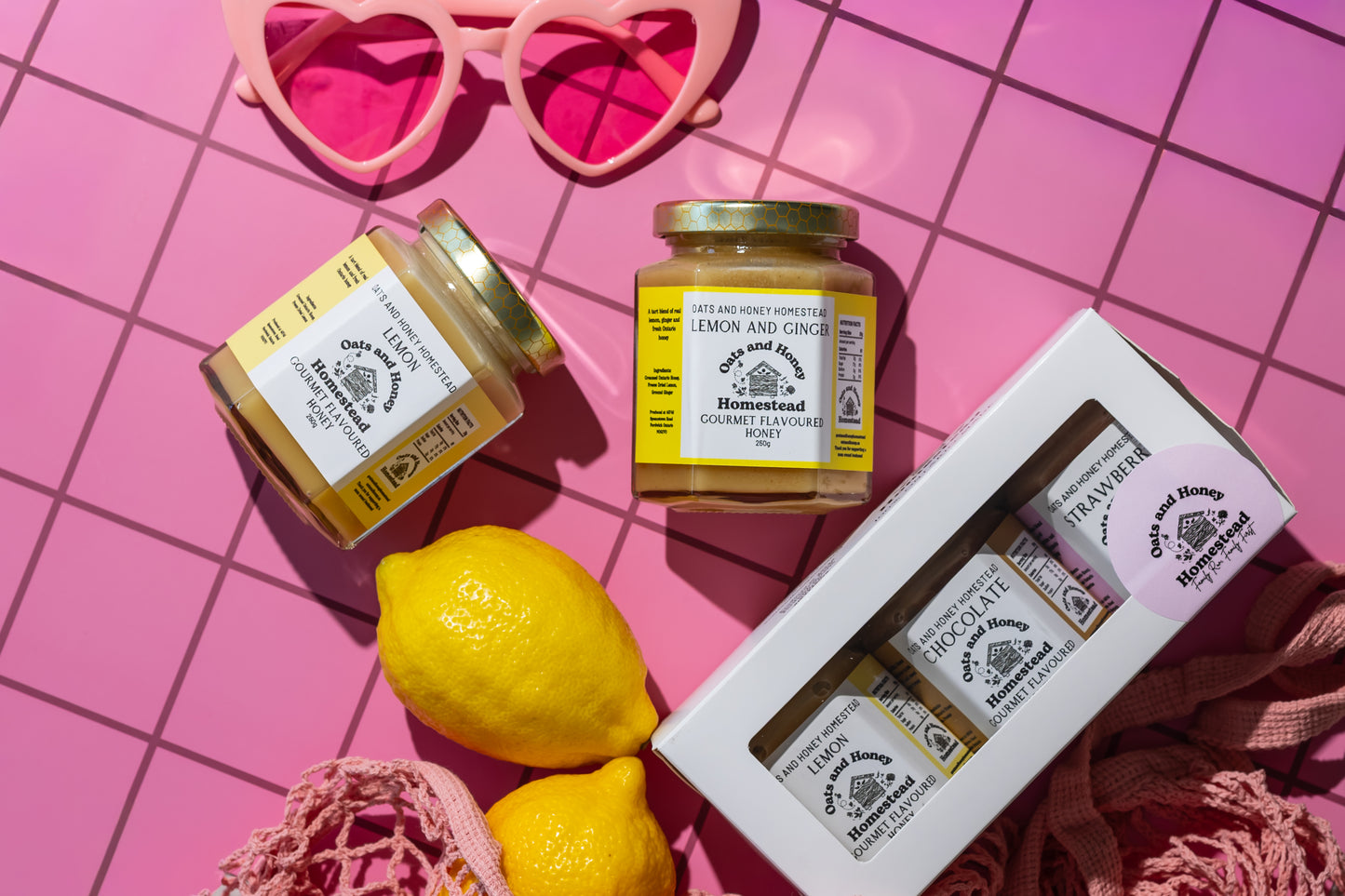 Lemon & Ginger Honey