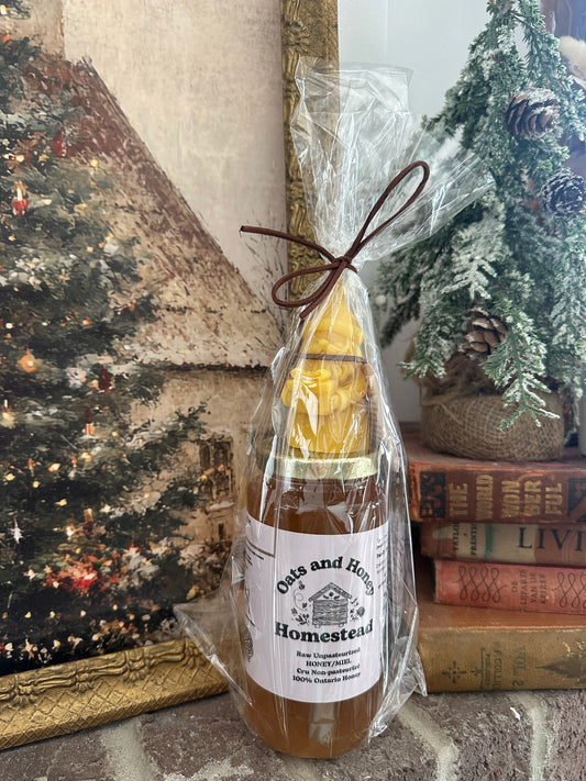 Raw Honey with Santa